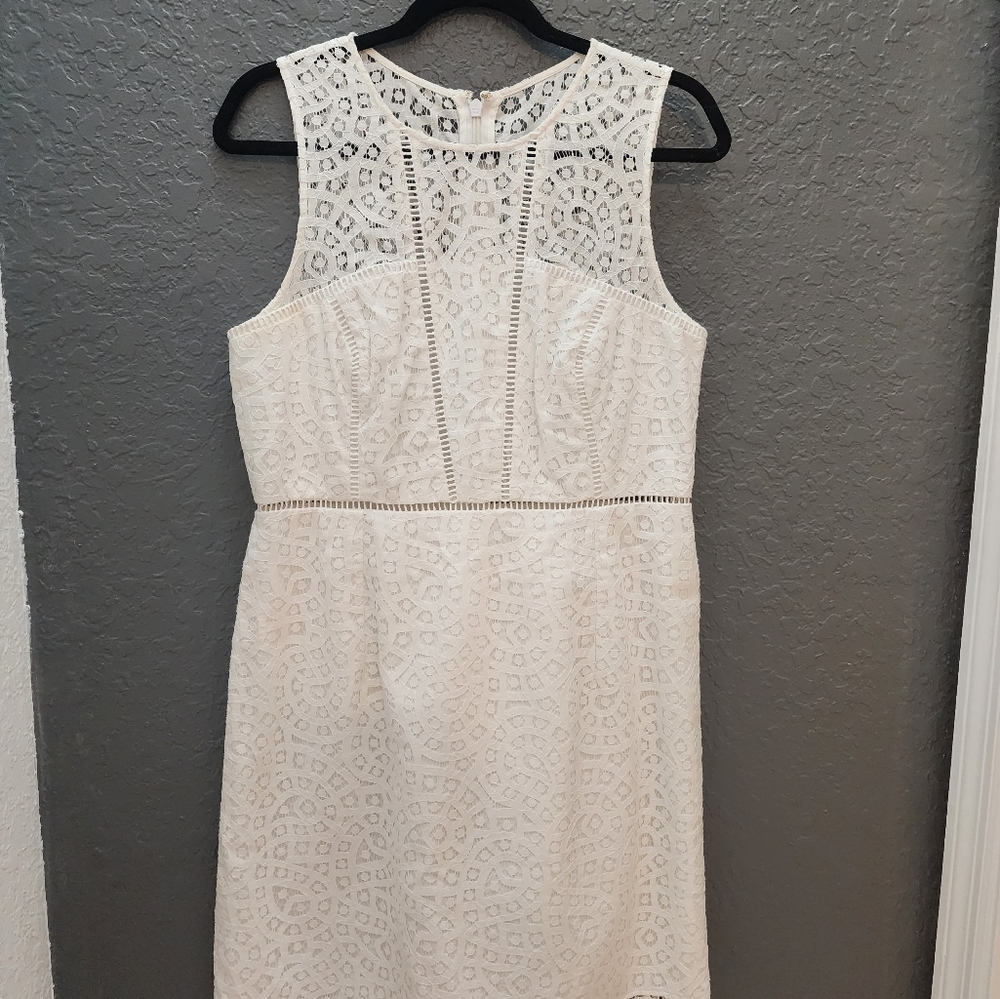 White Lily Pulitzer dress